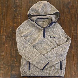 LL Bean Hooded Sweater Fleece